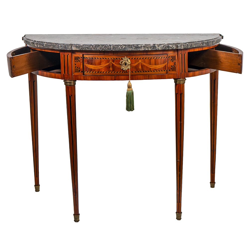 Piccola Consolle Luigi XVI, Piemonte-photo-3