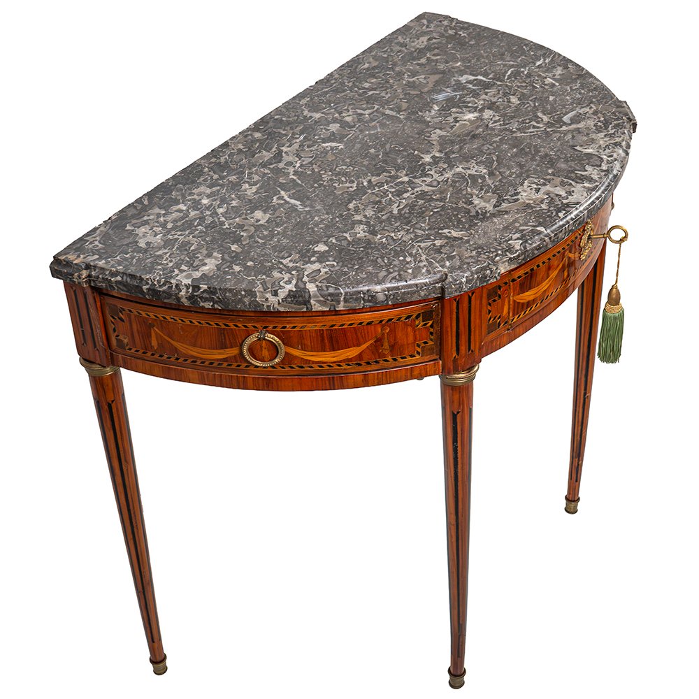 Piccola Consolle Luigi XVI, Piemonte-photo-4