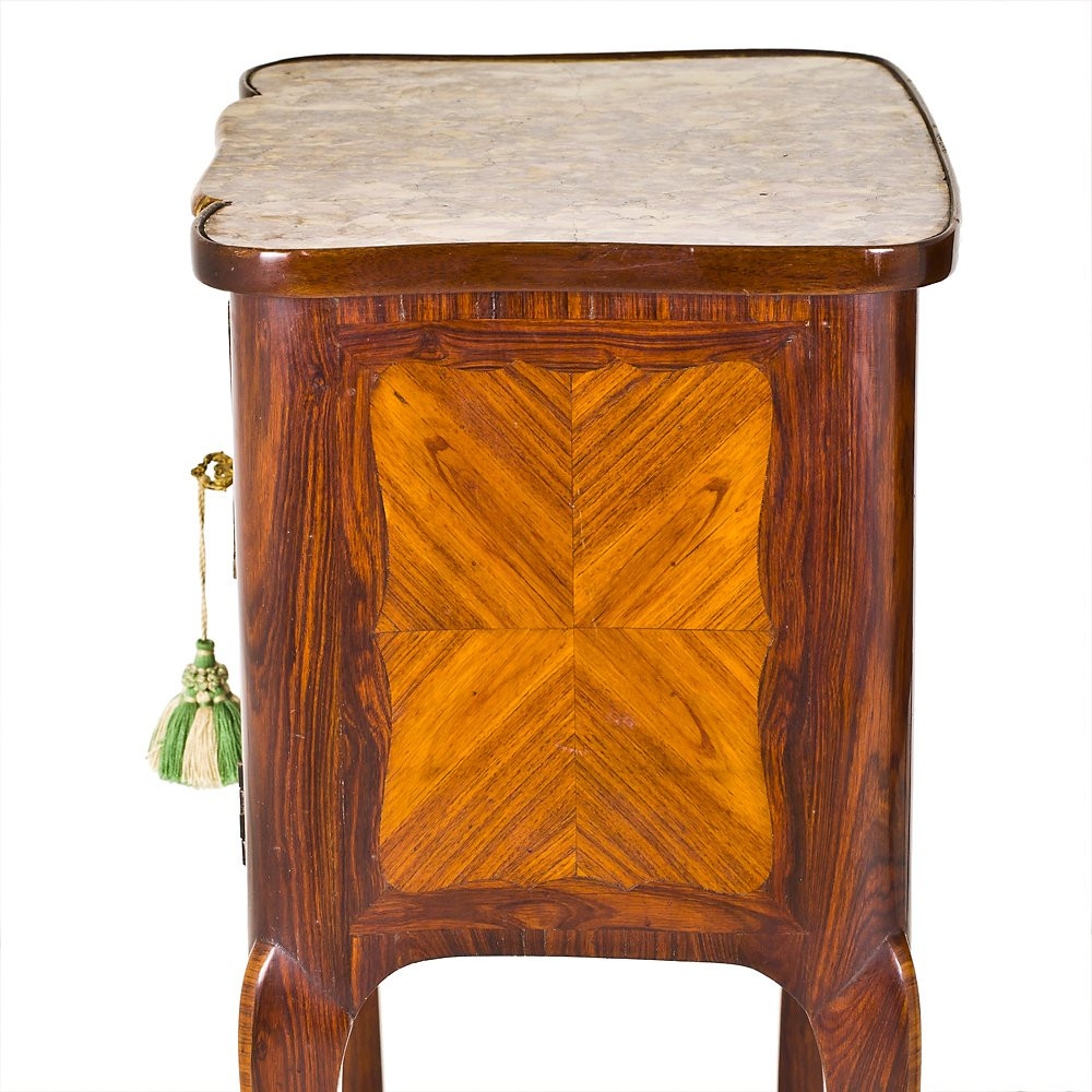 Coppia di Comodini da centro Luigi XV Genova-photo-3