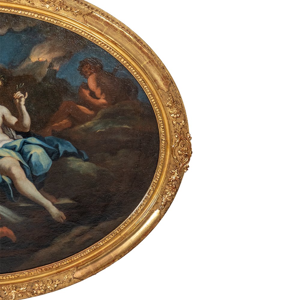 Dipinto raffigurante 'Il Trionfo di Galatea' di Placido Costanzi-photo-4