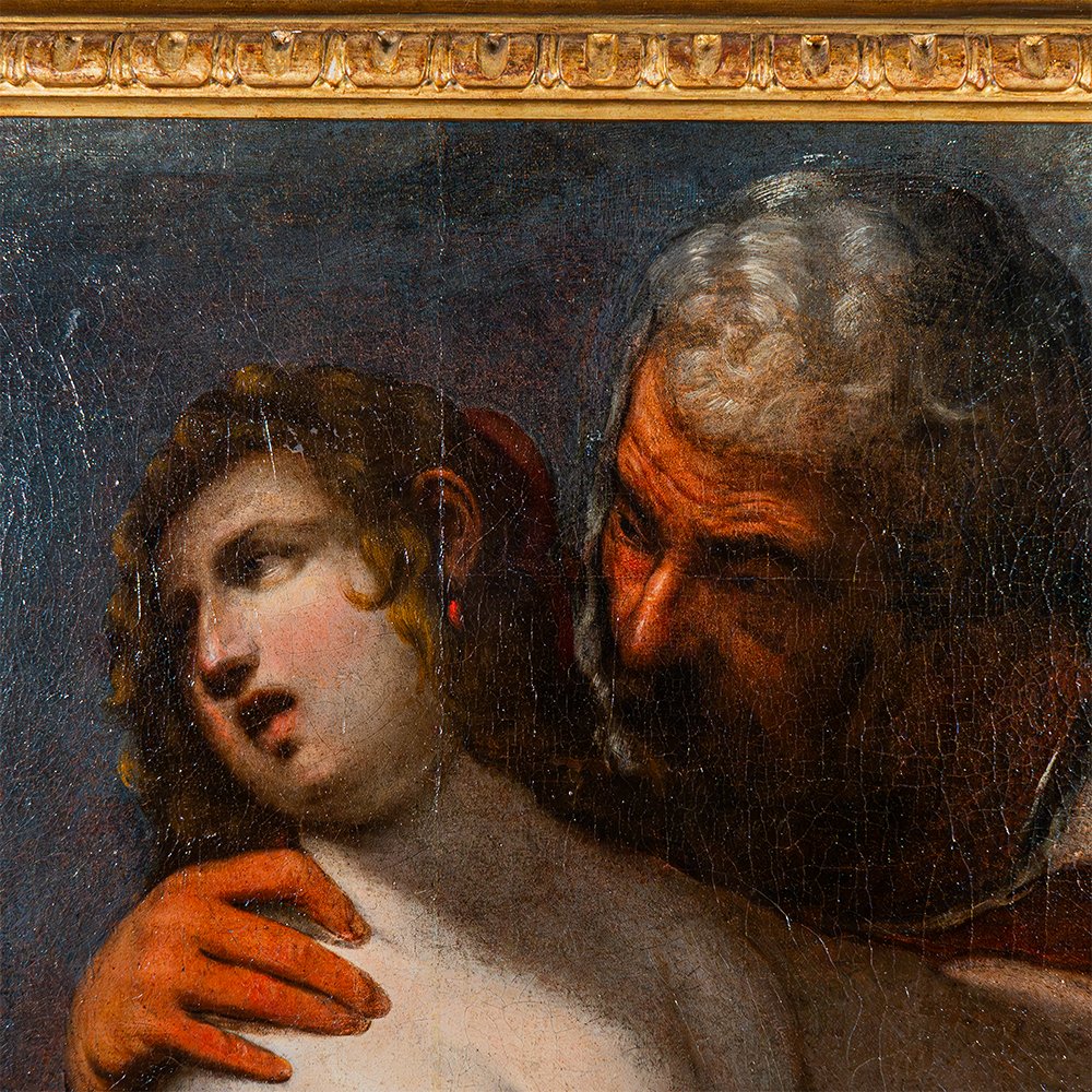 Dipinto raffigurante “Susanna e i Vecchioni” di Luciano Borzone-photo-3