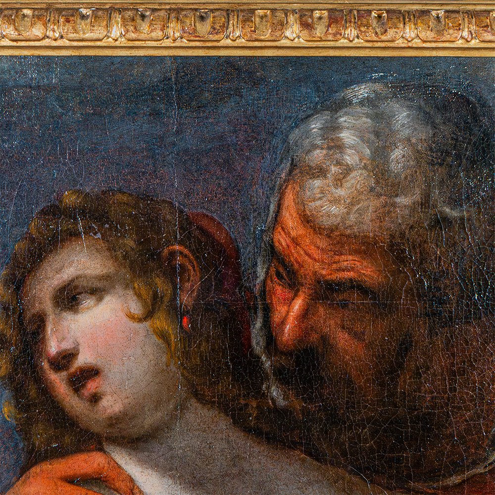 Dipinto raffigurante “Susanna e i Vecchioni” di Luciano Borzone-photo-3