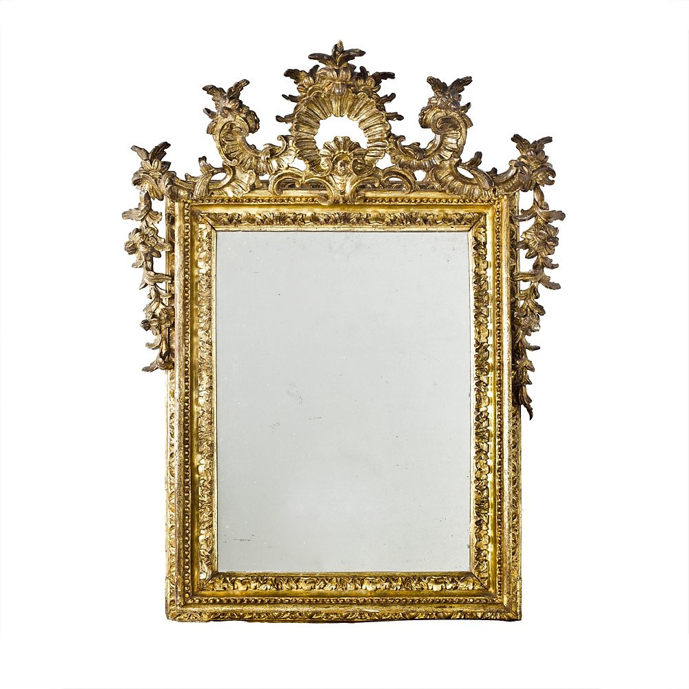 Coppia di Specchiere Luigi XV Napoli-photo-2