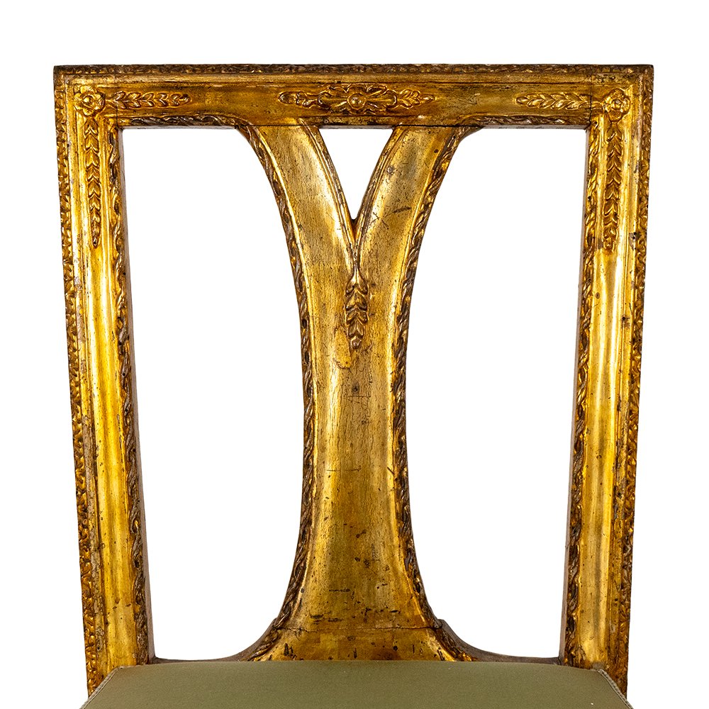 Set di Otto Sedie Luigi XVI-photo-3