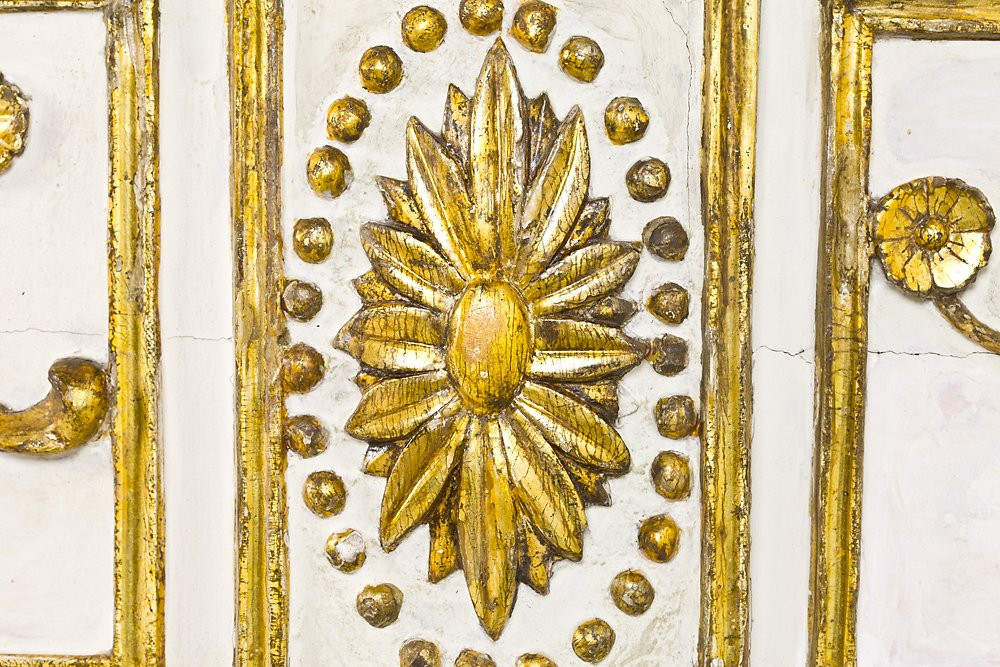 Consolle Luigi XVI a mezza luna-photo-4