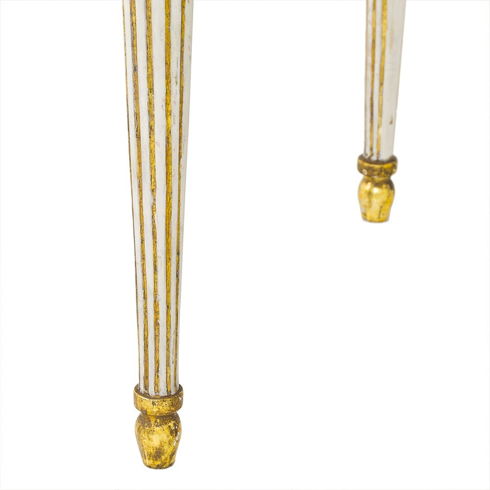 Consolle Luigi XVI a mezza luna-photo-6