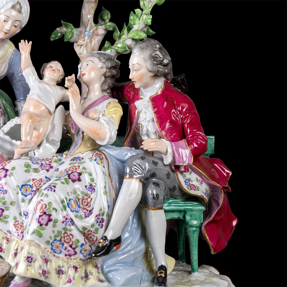 Gruppo scultoreo - Meissen-photo-3