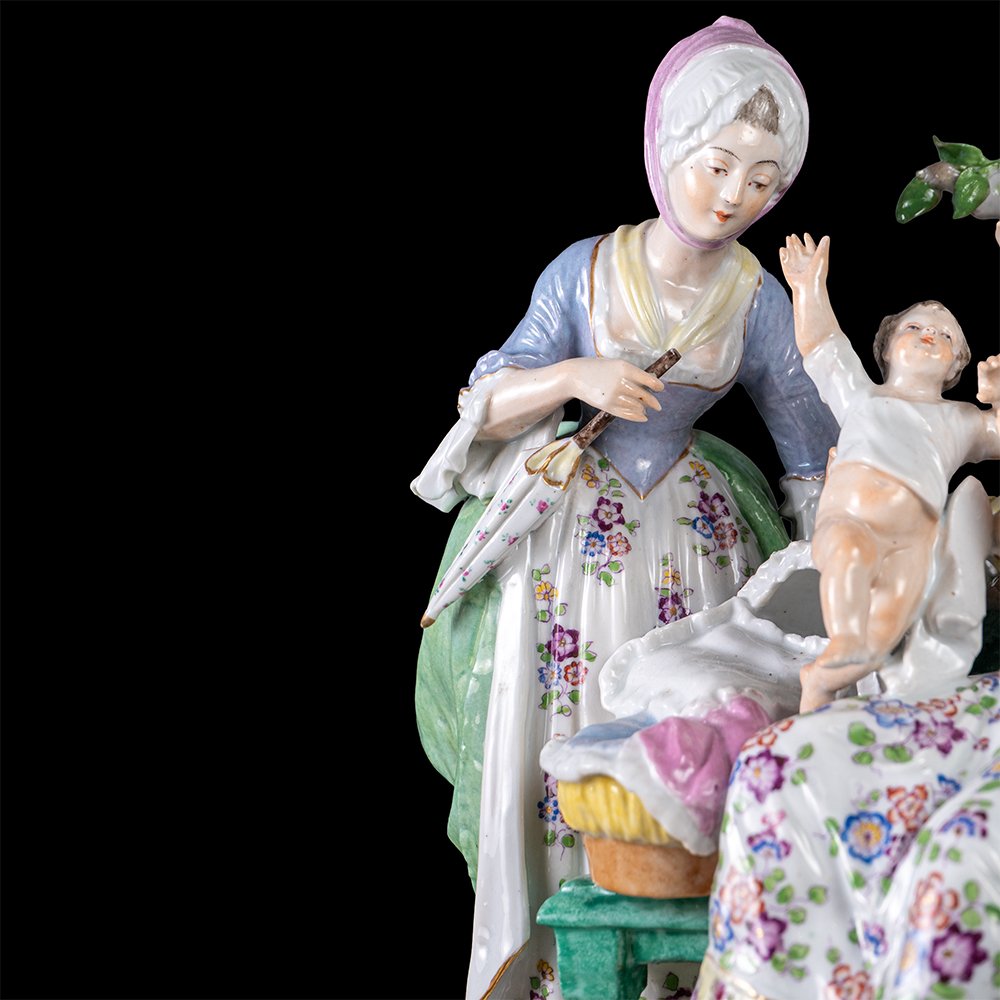 Gruppo scultoreo - Meissen-photo-4
