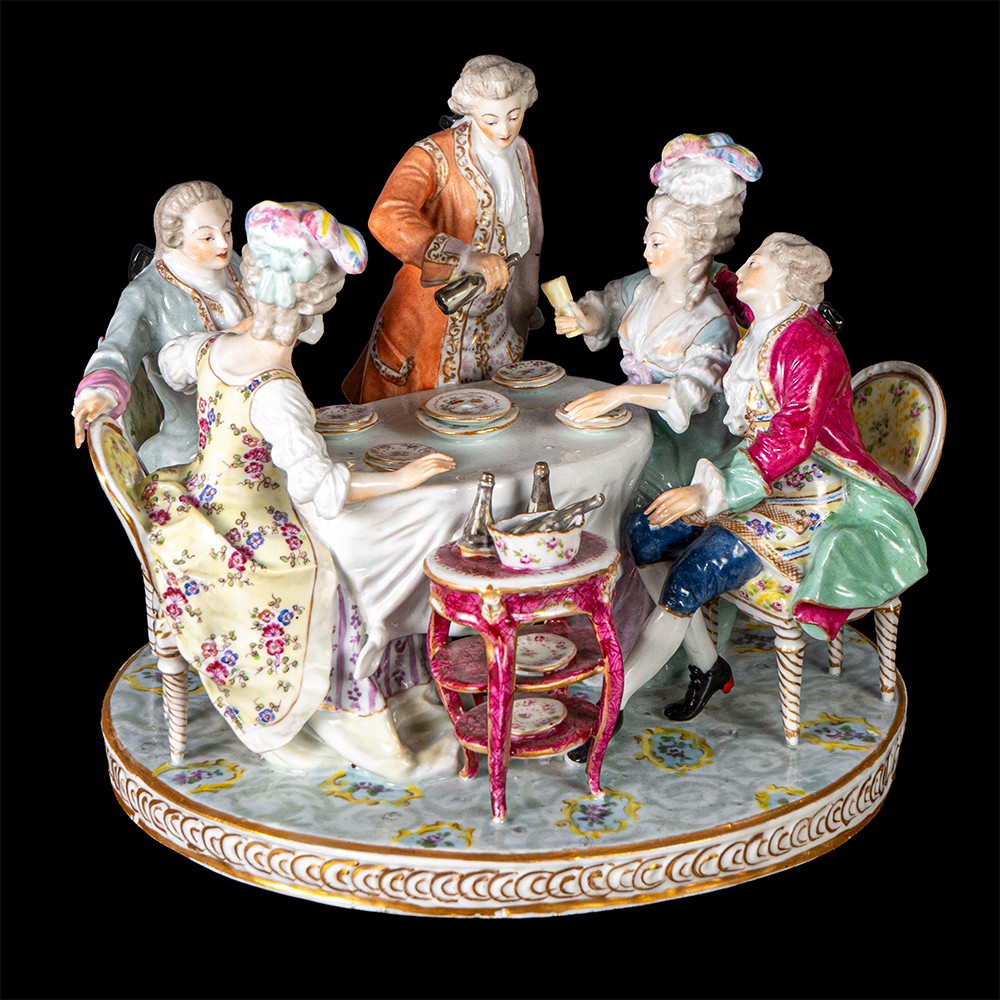 Gruppo scultoreo _ Meissen