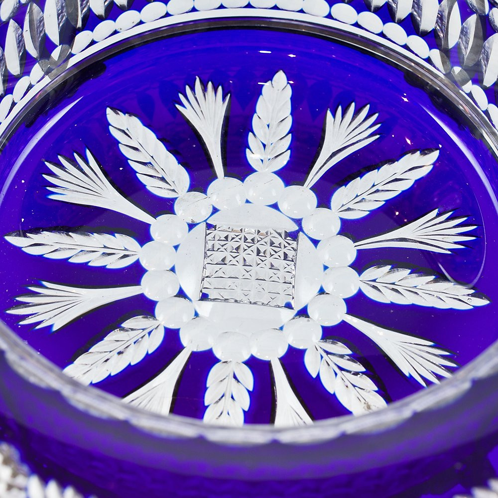 Trittico in cristallo di Baccarat e argento-photo-1