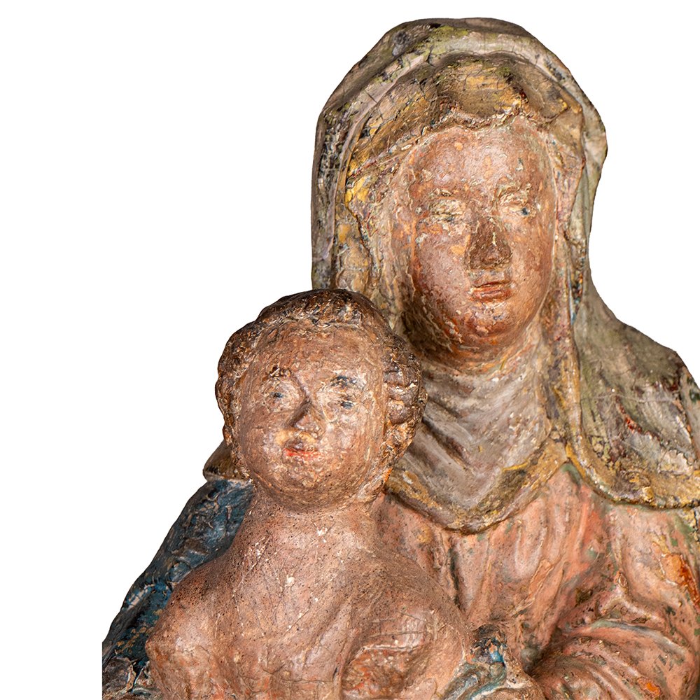 Gruppo scultoreo in terracotta-photo-4