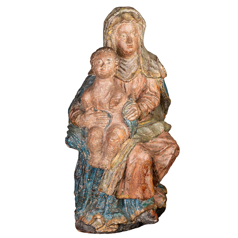 Gruppo scultoreo in terracotta-photo-1