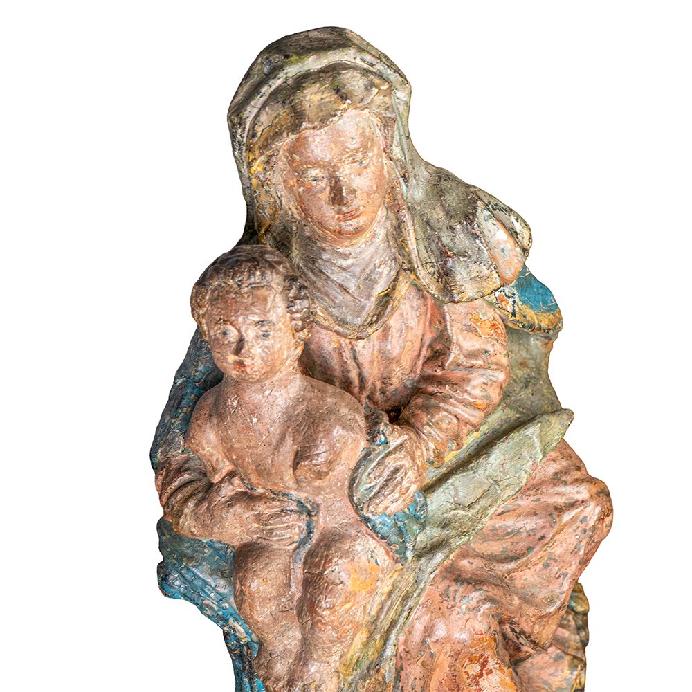 Gruppo scultoreo in terracotta-photo-2