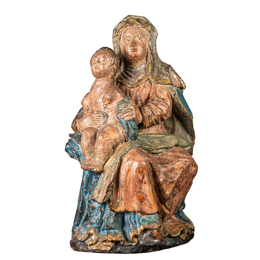 Gruppo scultoreo in terracotta-photo-3