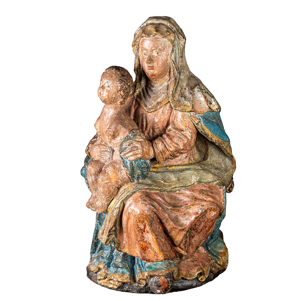 Gruppo scultoreo in terracotta