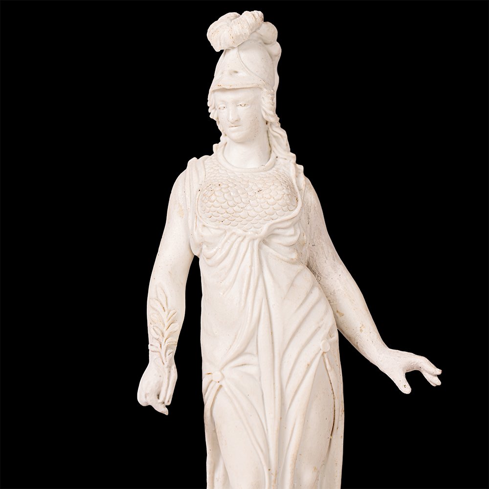 Coppia di Sculturine raffiguranti Marte e Minerva-photo-4