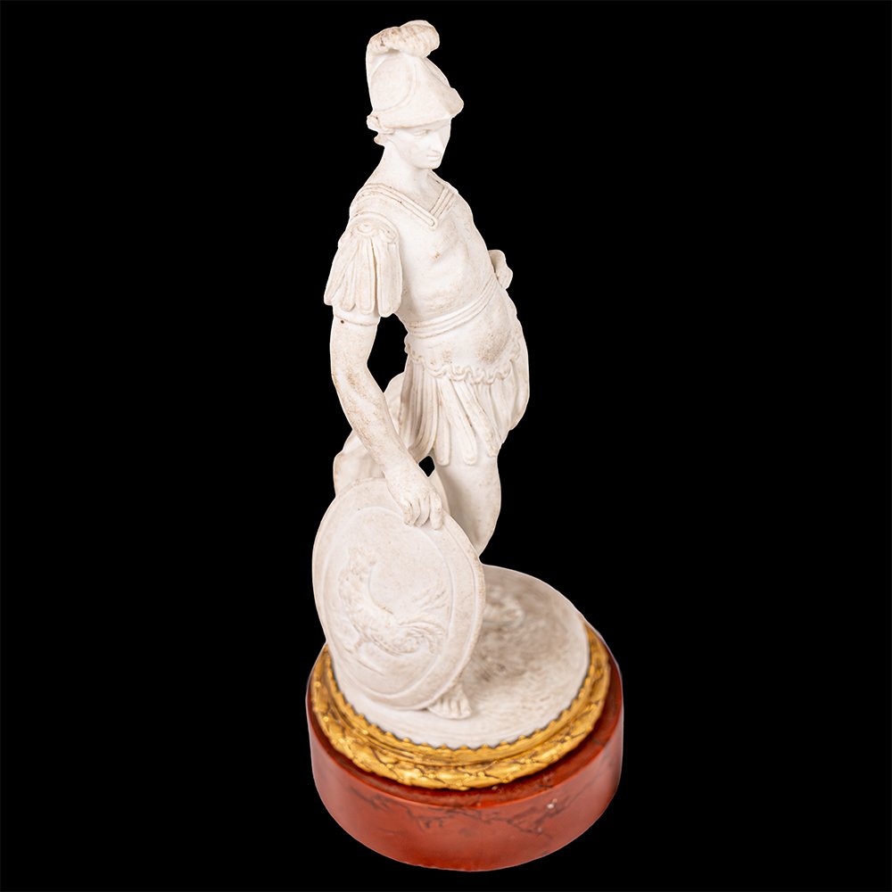 Coppia di Sculturine raffiguranti Marte e Minerva-photo-5