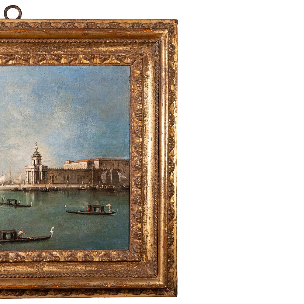 Dipinto raffigurante “La Punta della Dogana” - Giacomo Guardi-photo-3