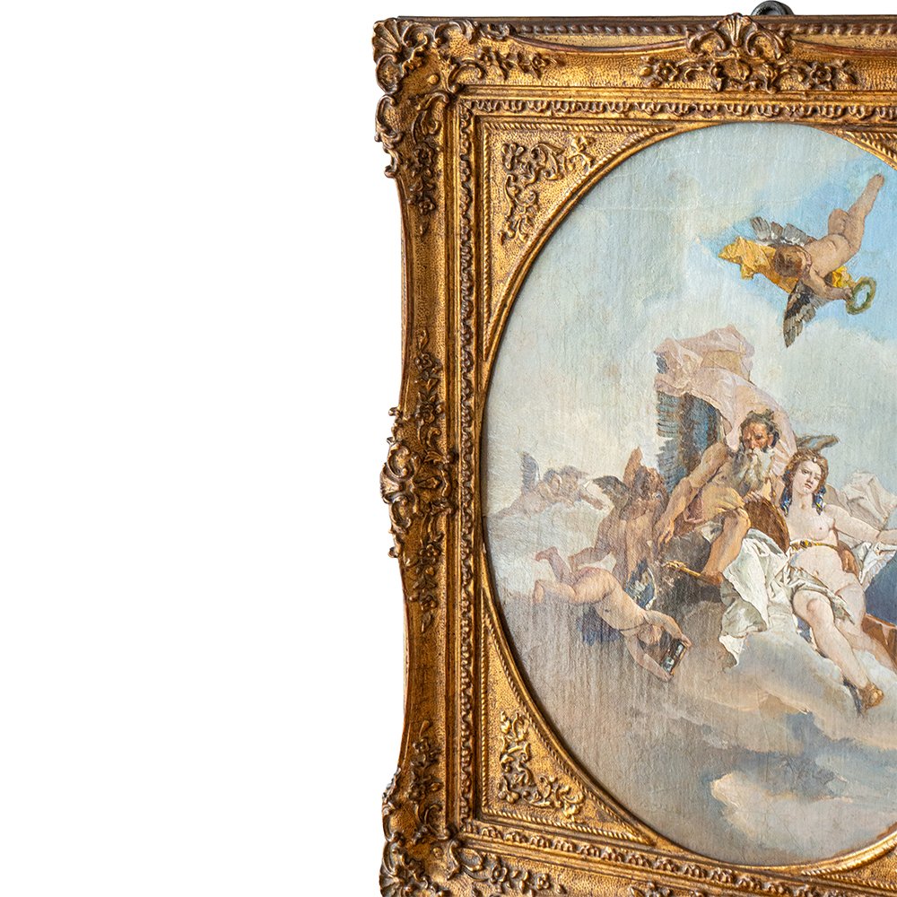 Bozzetto raffigurante L’Allegoria del Tempo e della Verità - Jacopo Guarana-photo-3