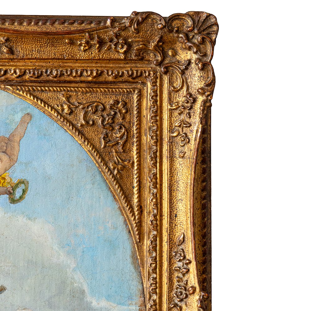 Bozzetto raffigurante L’Allegoria del Tempo e della Verità - Jacopo Guarana-photo-2