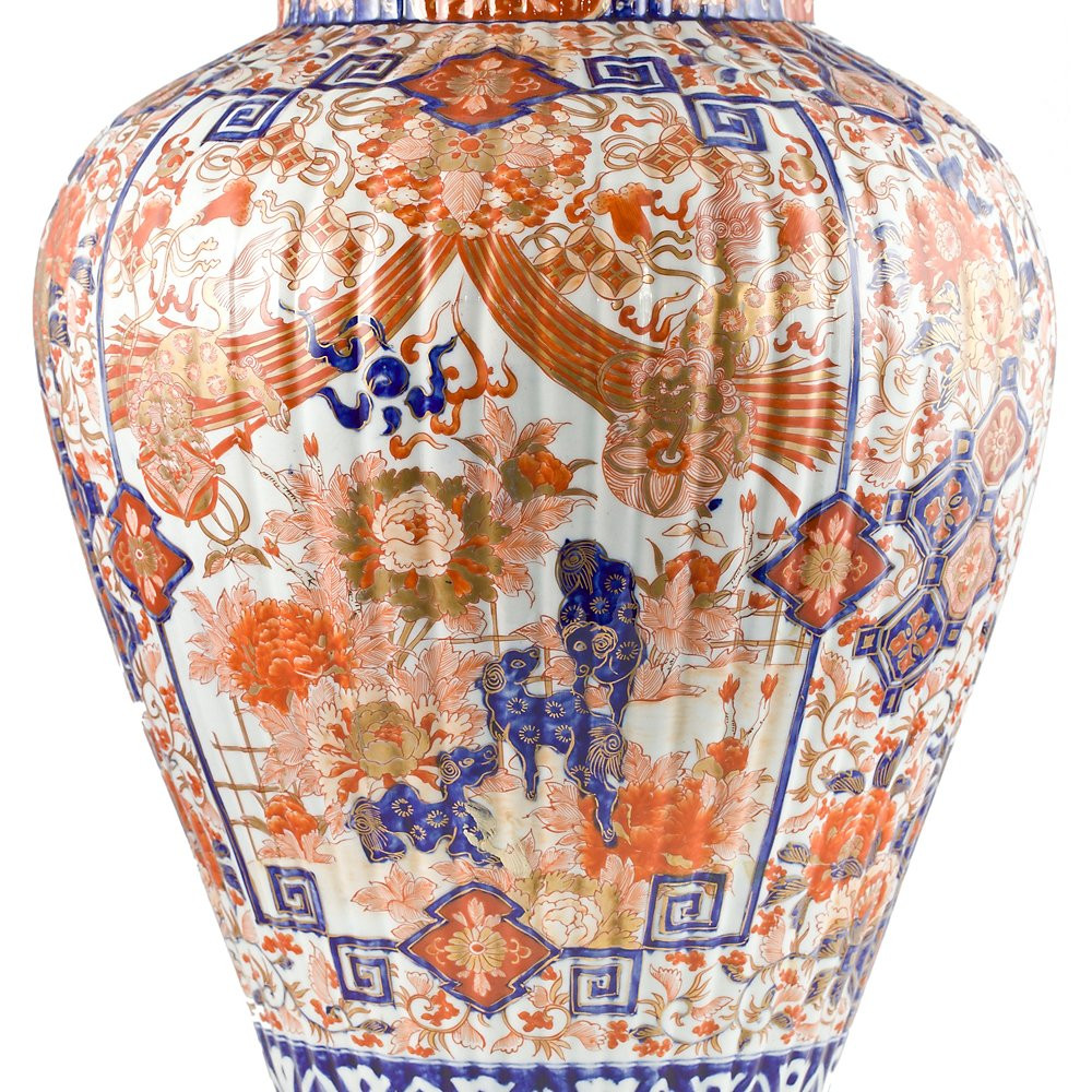 Coppia di Vasi Imari - Giappone-photo-4