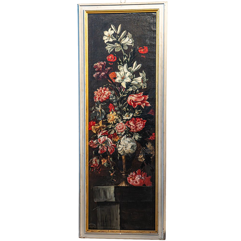 Coppia di “Vasi con fiori” - Laura Bernasconi, detta “Laura dei Fiori”-photo-2