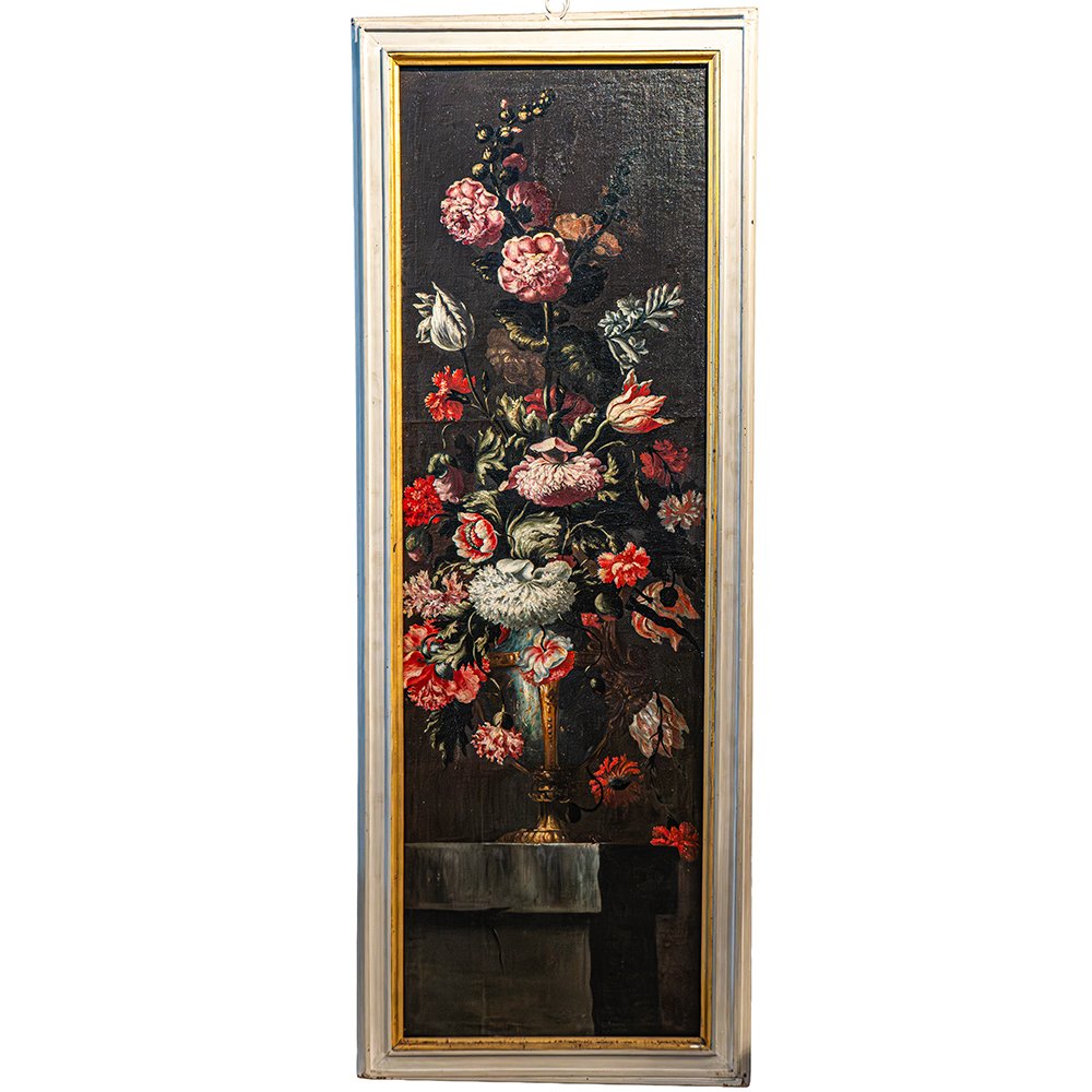 Coppia di “Vasi con fiori” - Laura Bernasconi, detta “Laura dei Fiori”-photo-3
