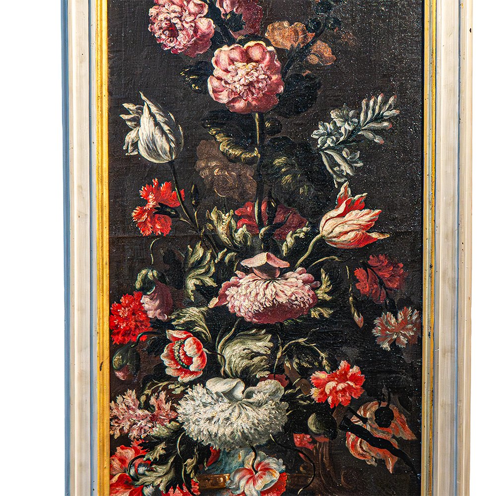 Coppia di “Vasi con fiori” - Laura Bernasconi, detta “Laura dei Fiori”-photo-1
