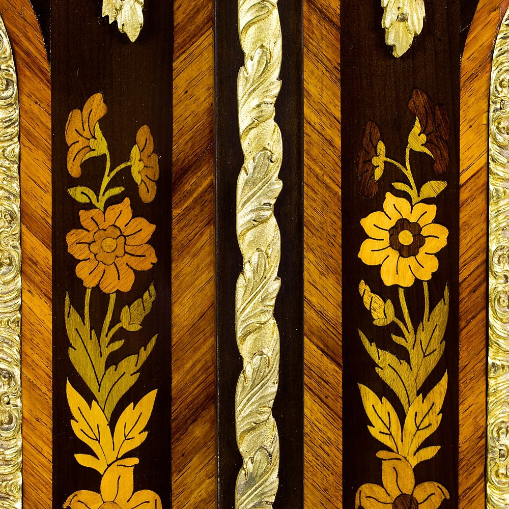 Credenza intarsiata francese-photo-2