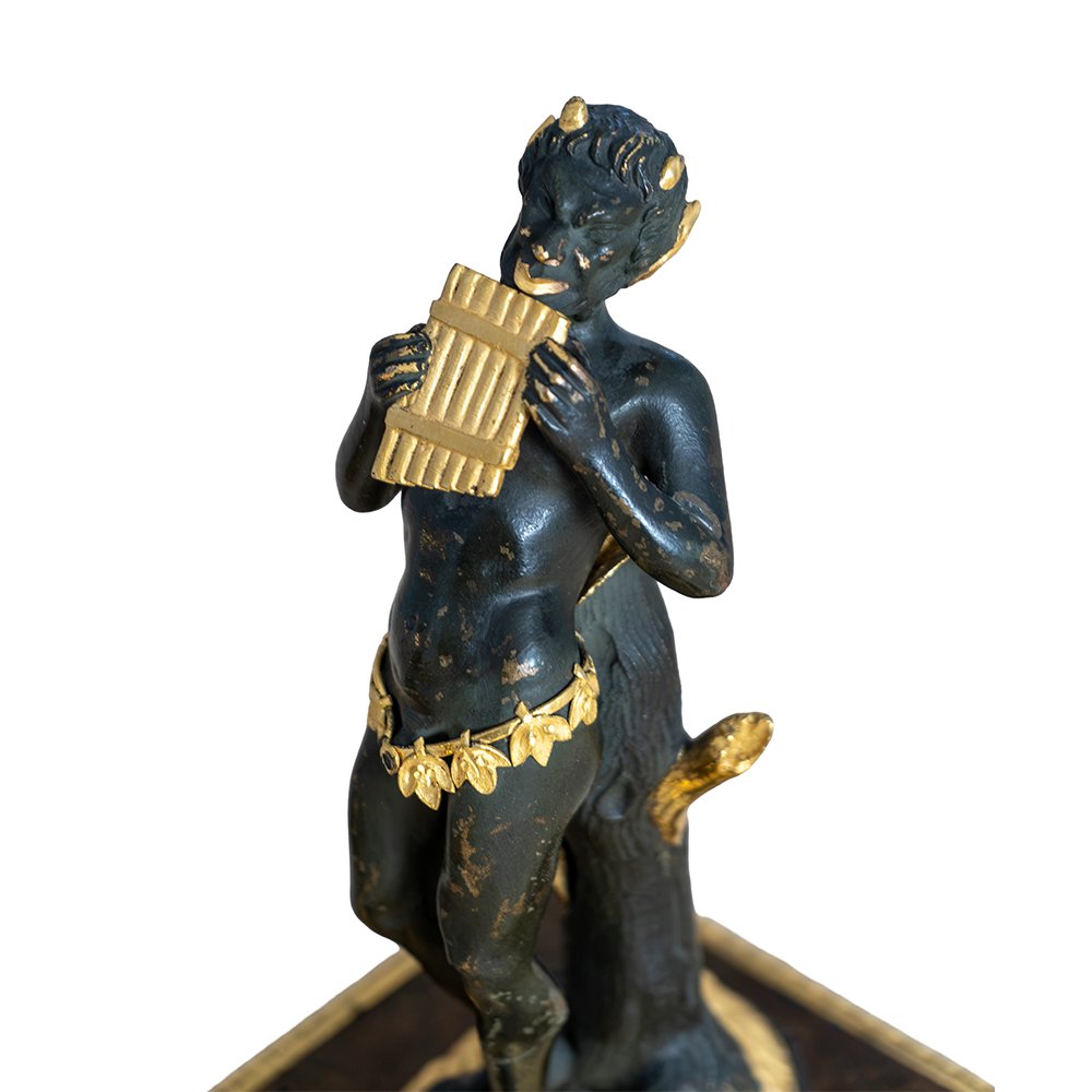 Coppia di Statuette raffiguranti Papageno e Monostatos dal Flauto Magico di W. A. Mozart-photo-2