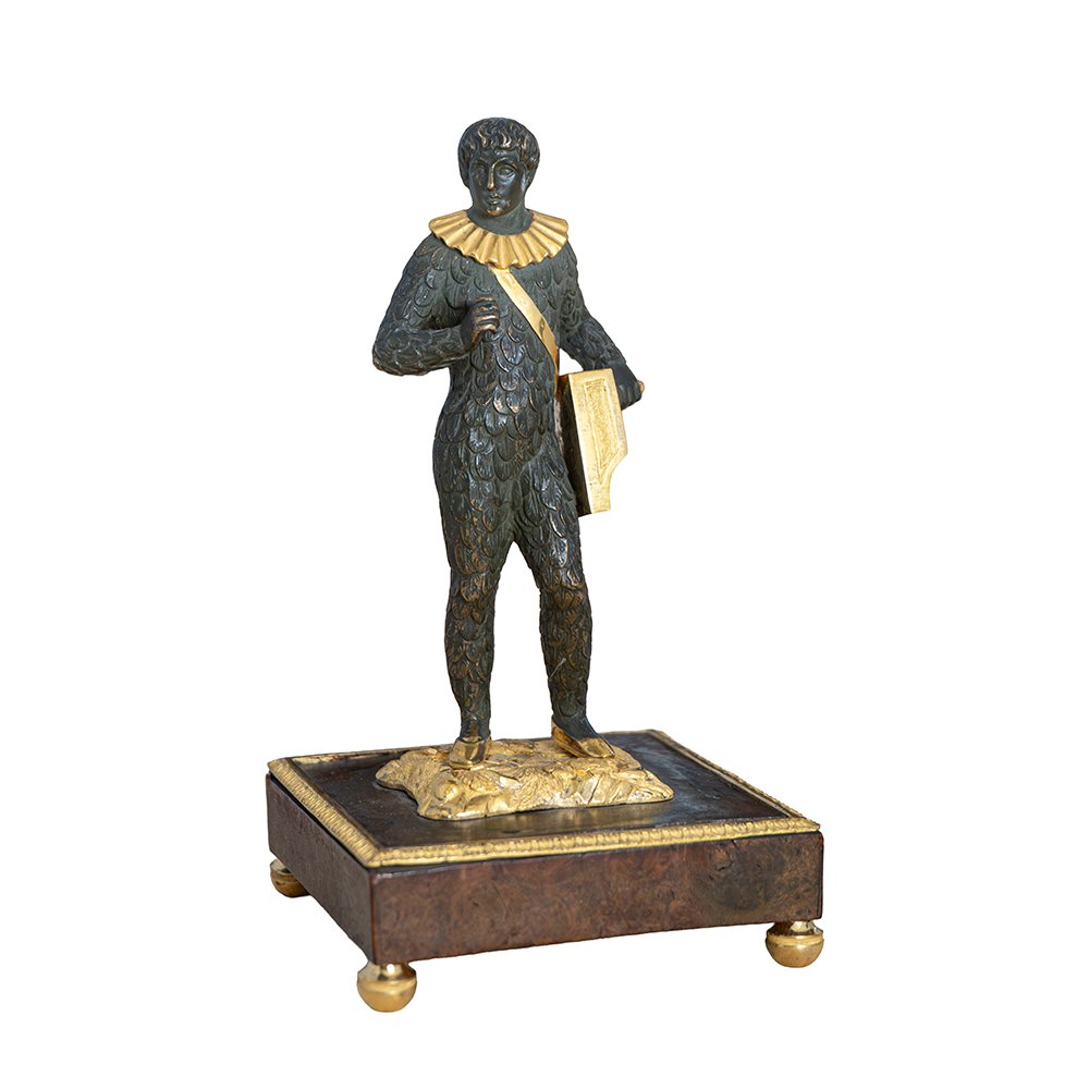 Coppia di Statuette raffiguranti Papageno e Monostatos dal Flauto Magico di W. A. Mozart-photo-4