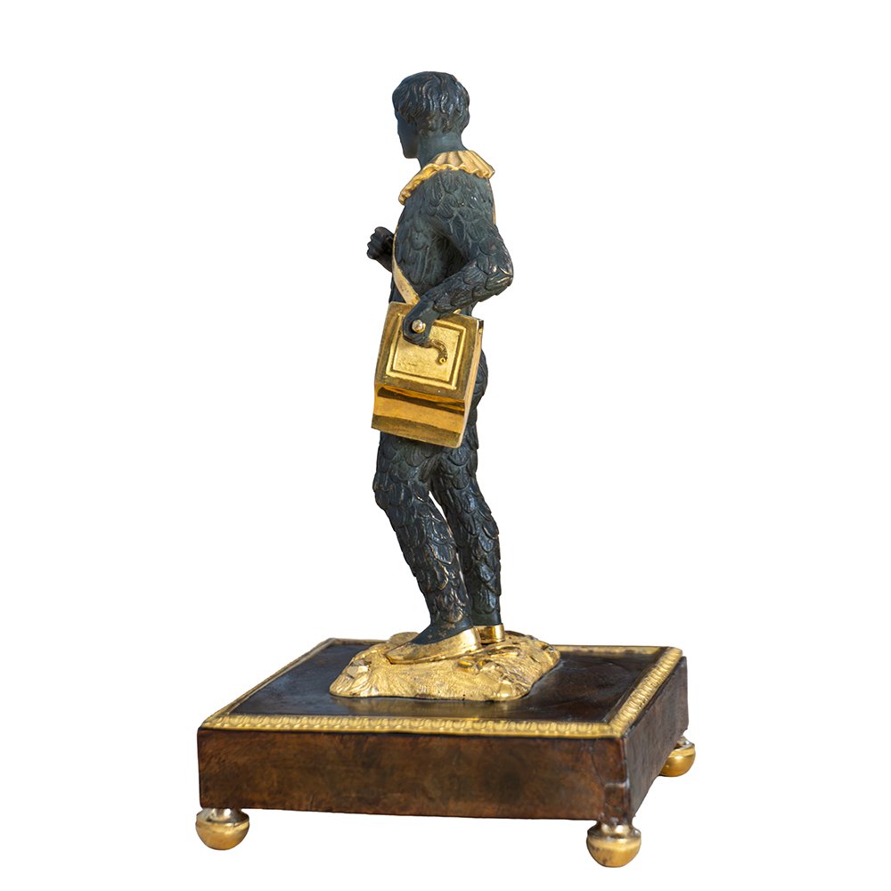Coppia di Statuette raffiguranti Papageno e Monostatos dal Flauto Magico di W. A. Mozart-photo-6