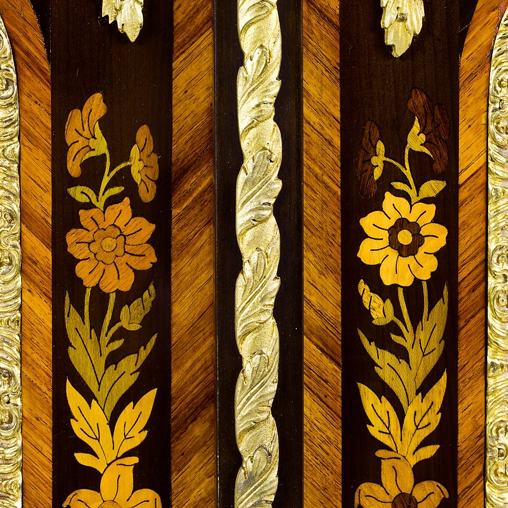 Credenza intarsiata francese-photo-2