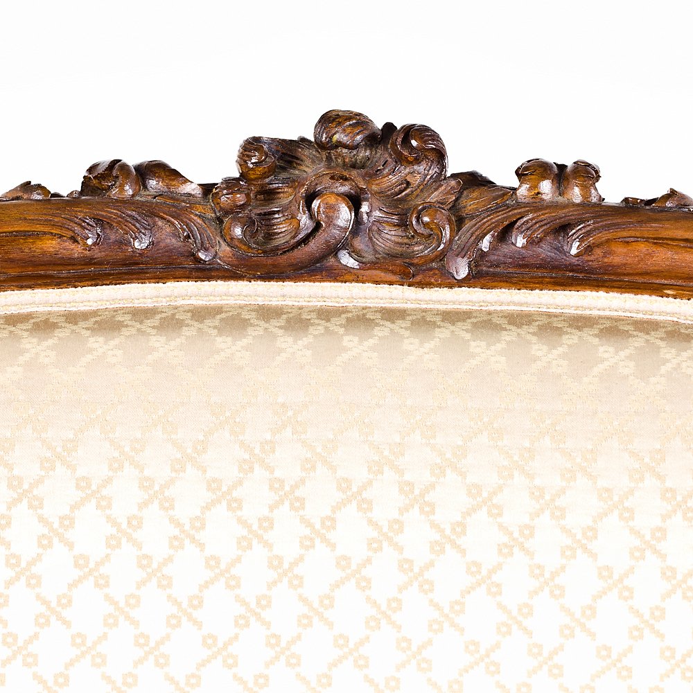 Poltrona chaise longue Luigi XV-photo-4