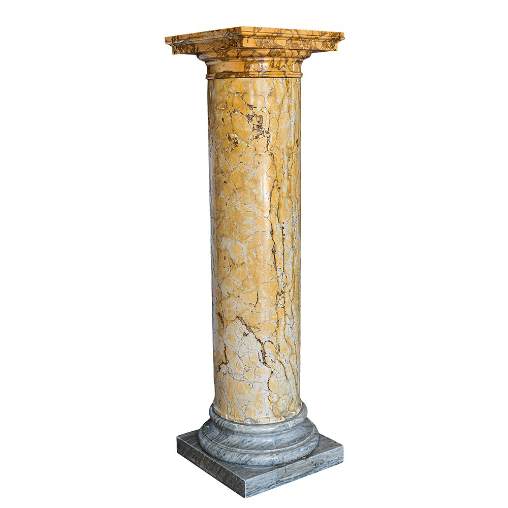Colonna in marmo Giallo