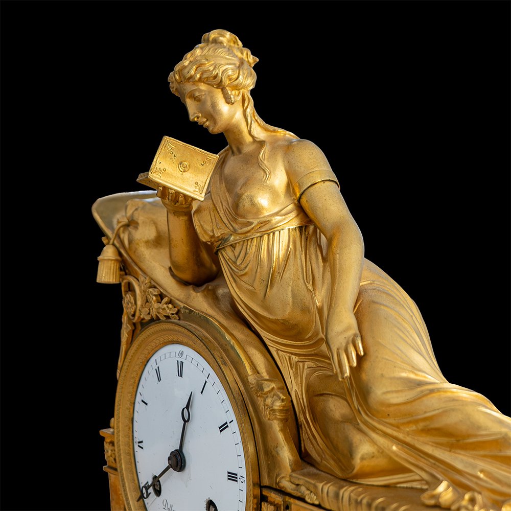 Orologio da tavolo raffigurante “La Lettrice”-photo-2