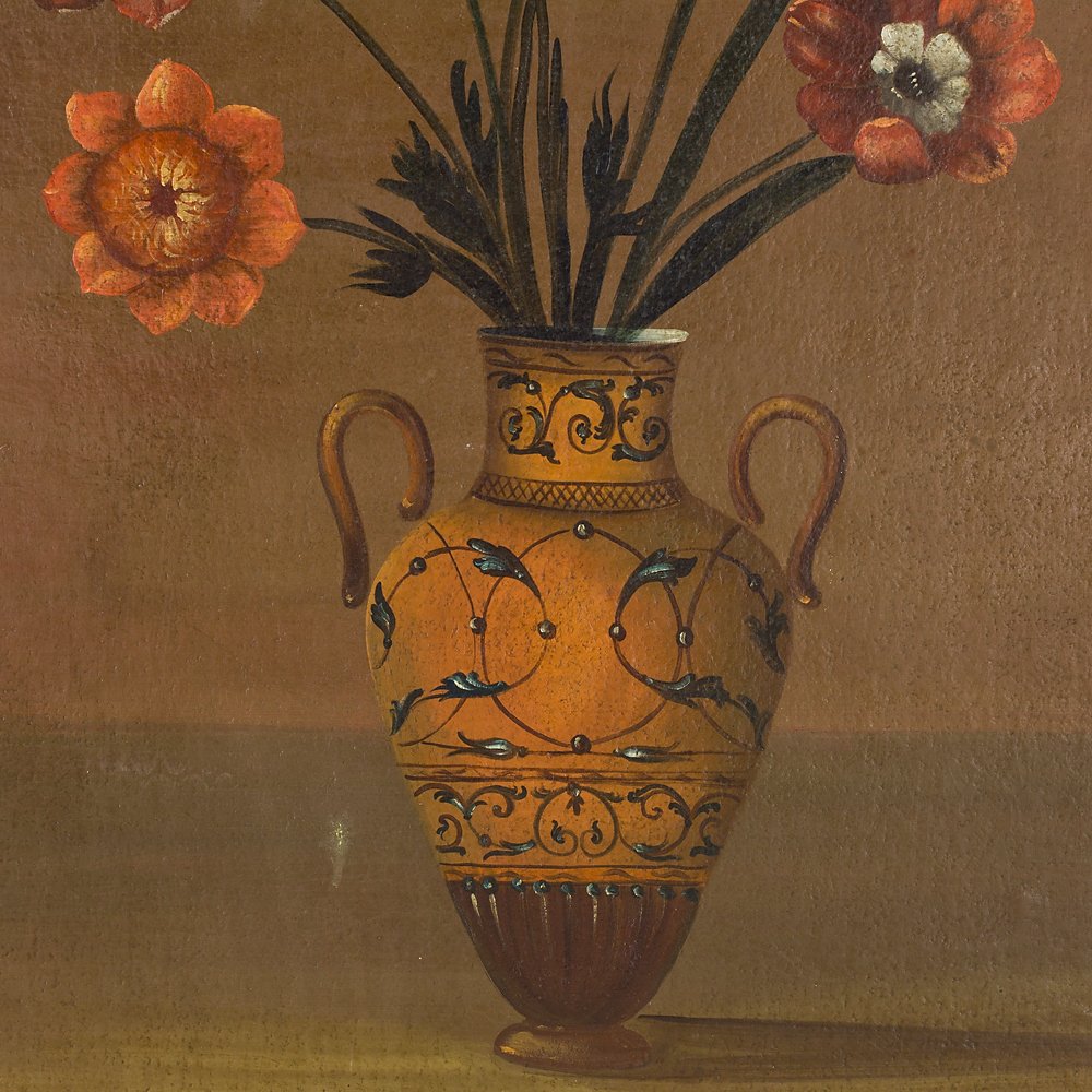 Coppia di Dipinti raffiguranti due Nature Morte-photo-1