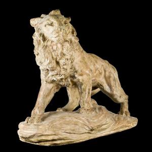 Scultura raffigurante Leone – Armand Fagotto