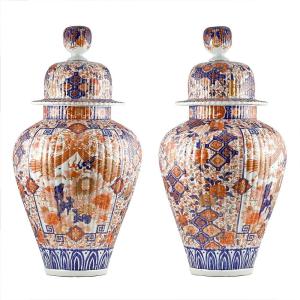 Coppia di Vasi Imari - Giappone