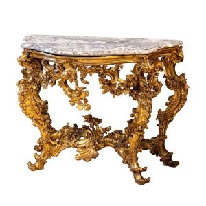 Consolle fiorentina del XVIII secolo