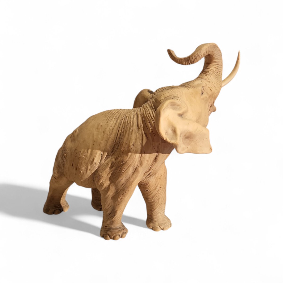 Elefante in terracotta, firmato Bruno Tornati in collaborazione per Cacciapuoti-photo-3