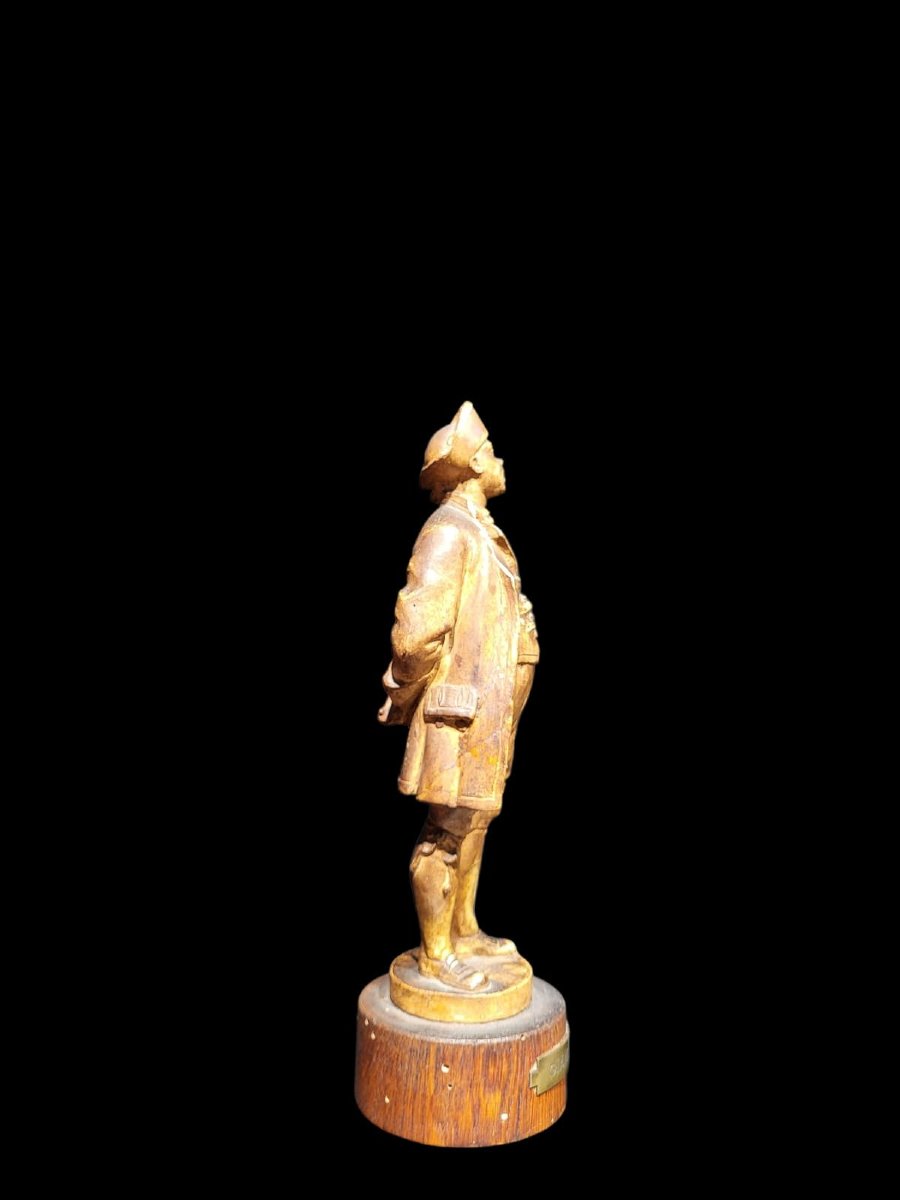 Statuetta in terracotta raffigurante Gianduia, Piemonte, prima metà del XIX secolo. -photo-2