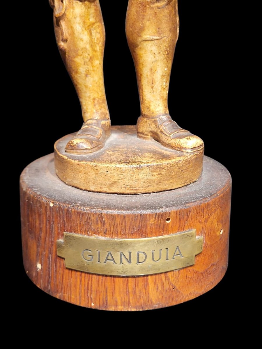 Statuetta in terracotta raffigurante Gianduia, Piemonte, prima metà del XIX secolo. -photo-5