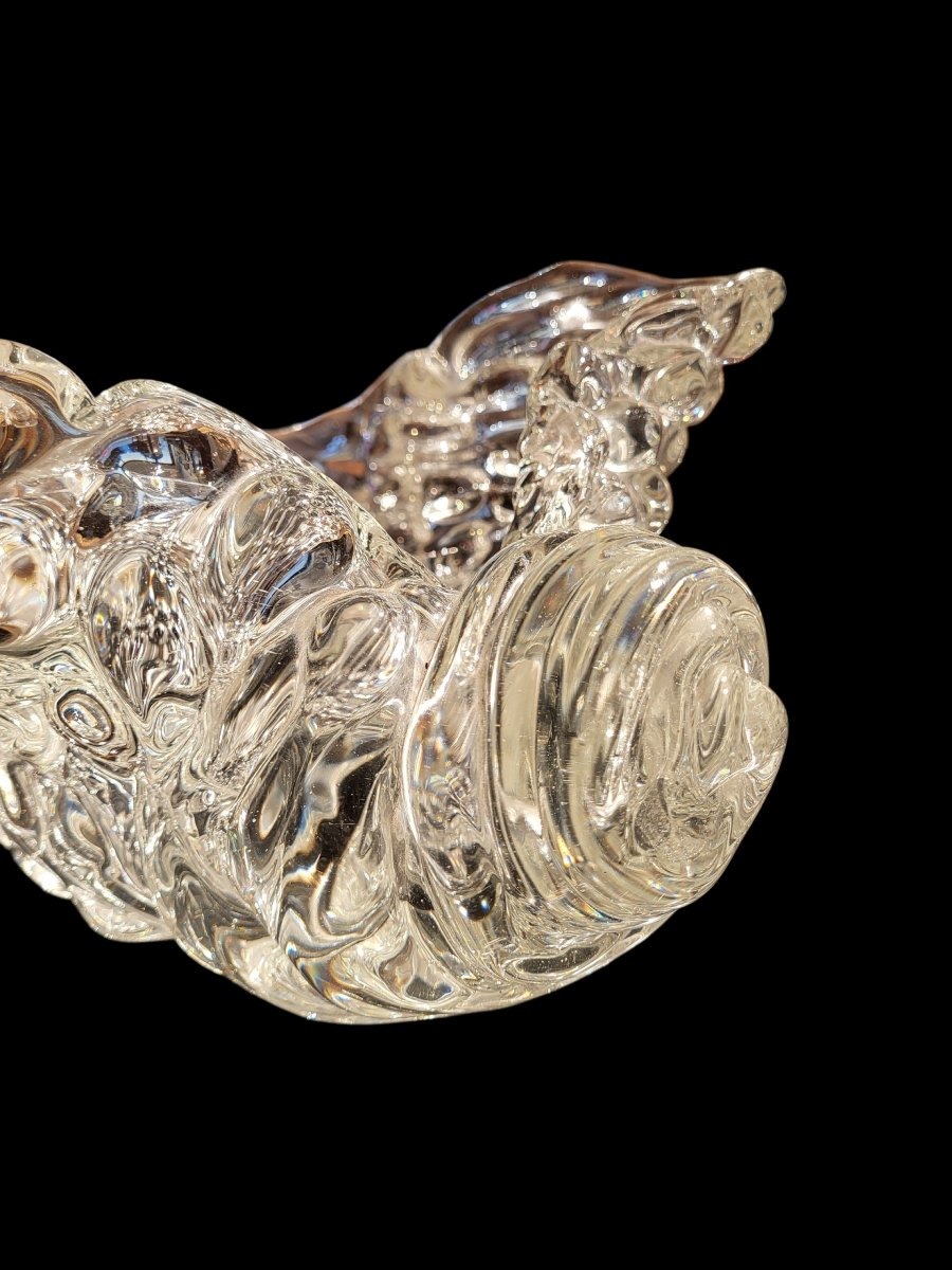 Grande conchiglia in vetro, Murano, 1950-photo-4