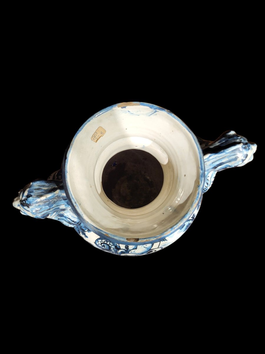 Vaso in maiolica di Savona, metà XVII secolo.-photo-8