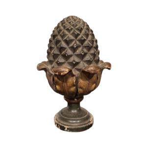 Elemento decorativo a forma di pigna, Toscana, fine XVIII secolo