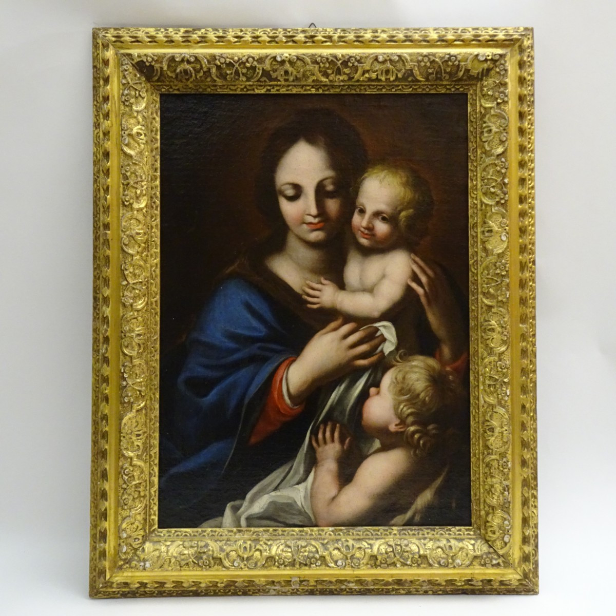 Madonna col Bambino e San Giovannino XVIII secolo