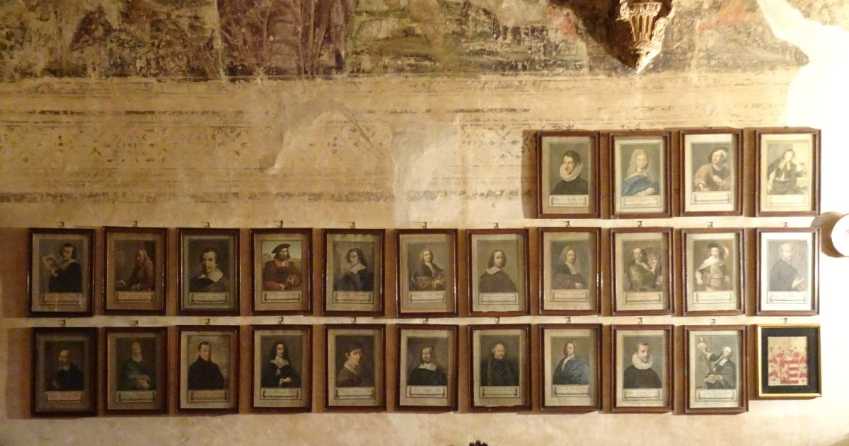 Collezione di 25 incisioni raffiguranti pittori XVIII secolo-photo-2