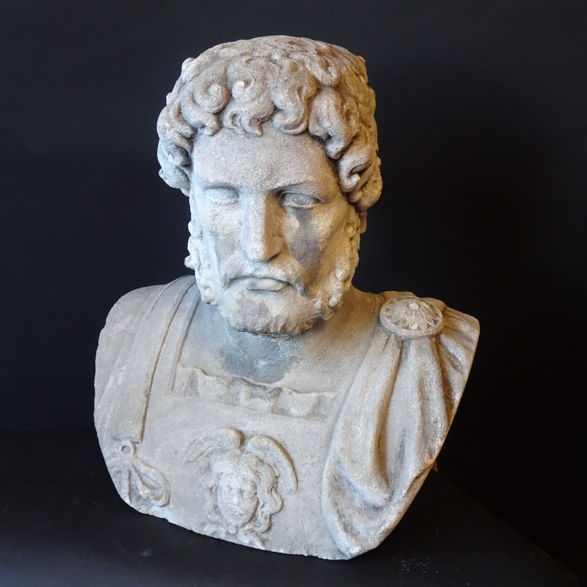 Busto di Imperatore romano  XIX secolo-photo-2