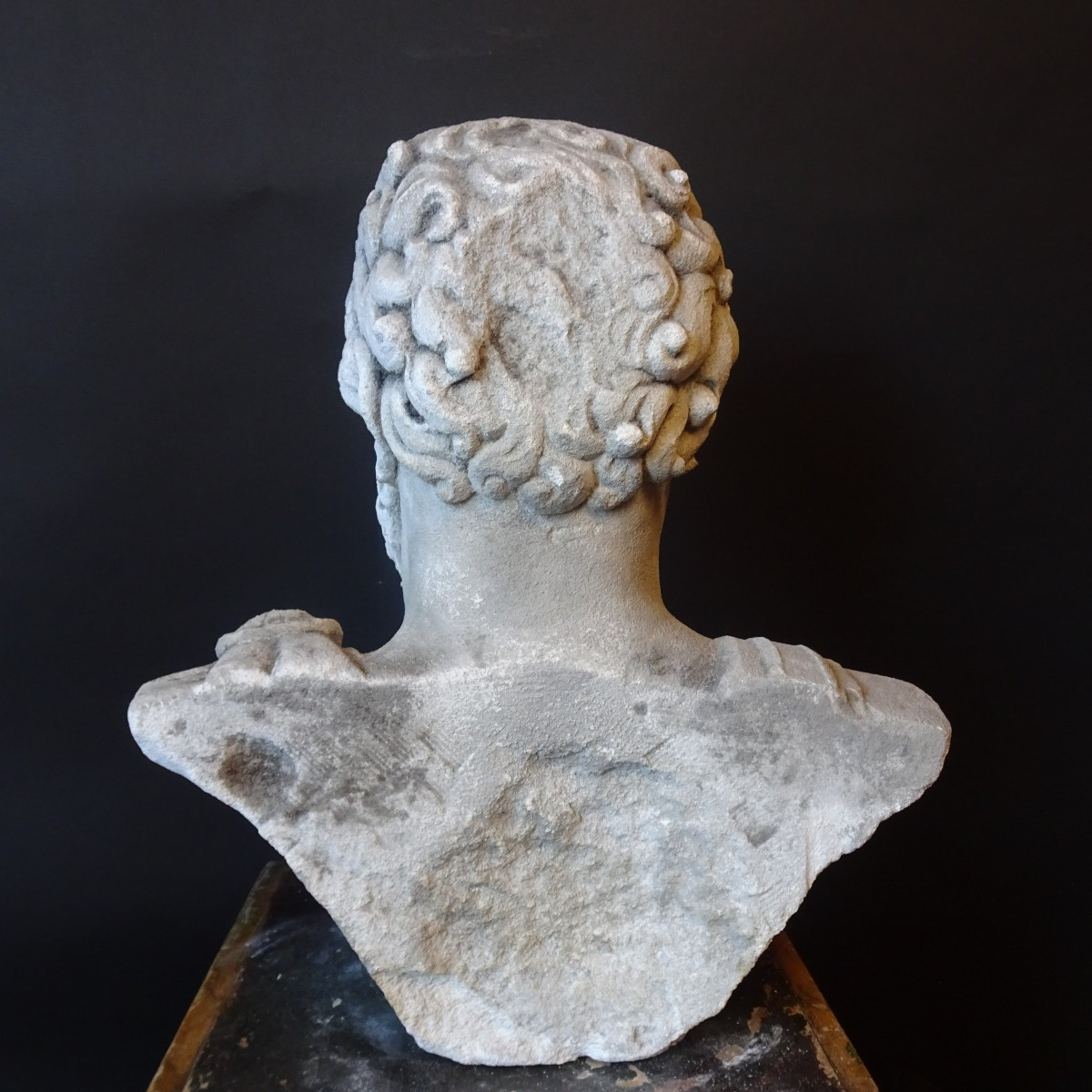 Busto di Imperatore romano  XIX secolo-photo-5